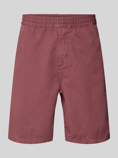 Carhartt Work In Progress Szorty z elastycznym pasem model ‘FLINT’ Brudnoróżowy 2