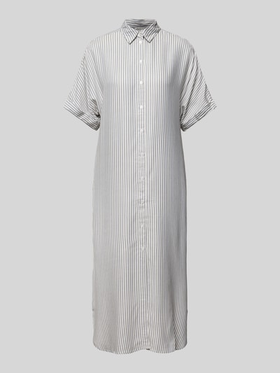 Jake*s Casual Sukienka midi ze wzorem w paski Złamany biały 2