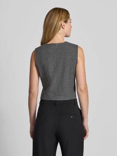 B.Young Regular fit gilet van viscosemix, model 'Etona' Middengrijs - 5