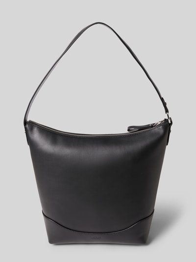 Lauren Ralph Lauren Leren handtas met siernaad Zwart - 2