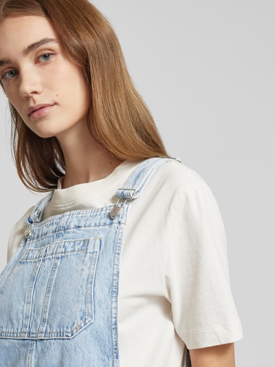 Marc O'Polo Denim Tuinjurk met borstzakken Lichtblauw - 3