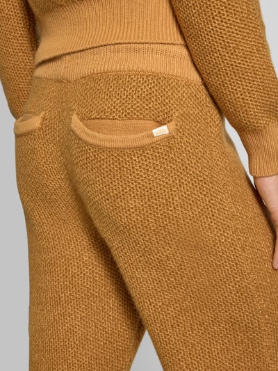 BLKVIS Sweatbroek met elastische band Mosterdgeel - 3