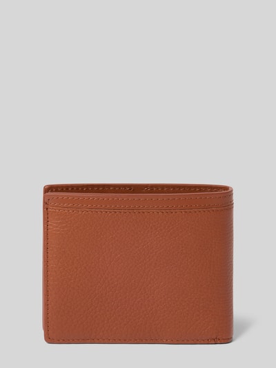 Tommy Hilfiger Portemonnaie aus echtem Leder Modell 'CORP CC AND COIN' Cognac 2