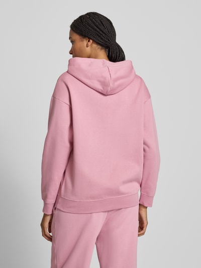 PUMA Relaxed fit hoodie met labelstitching en kangoeroezak Roze - 5