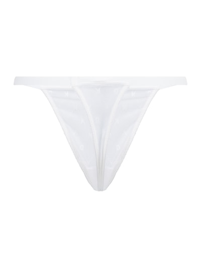 DKNY String aus Mesh Weiss 2