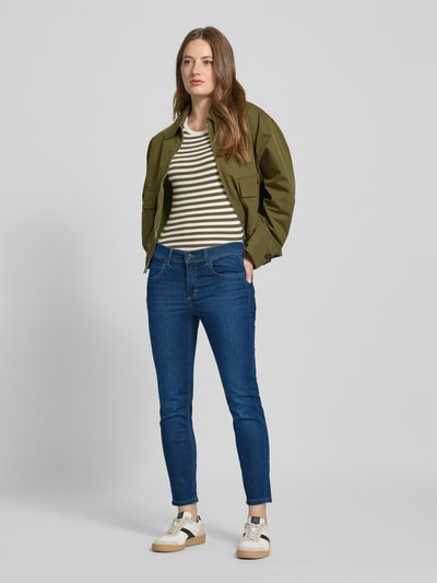 MAC Wide leg jeans in 5-pocketmodel, model 'PURE GALLON' Donkerblauw - 1