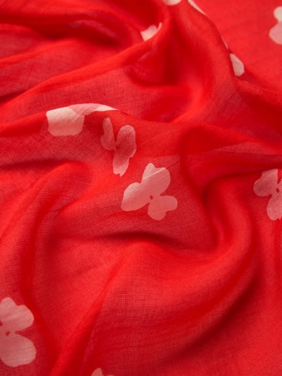 Marc O'Polo Sjaal van een mix van modal en katoen Rood - 2