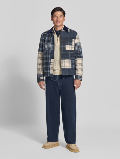 Polo Ralph Lauren Regular Fit Troyer aus Woll-Kaschmir-Mix Offwhite 1