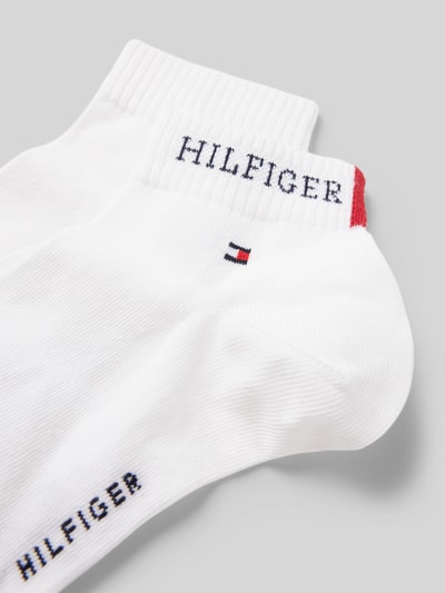 Tommy Hilfiger Socken mit Label-Detail im 2er-Pack Weiss 2