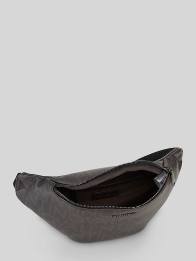 Valentino Bags Bauchtasche mit Label-Applikation Modell 'KING' Dunkelbraun 2