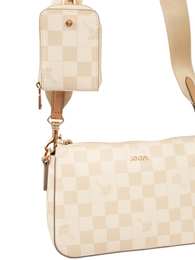 JOOP! Crossbody Bag mit Karomuster Modell 'Jasmina' Beige 4