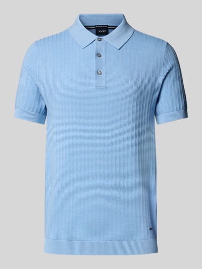 JOOP! Collection Regular fit poloshirt met structuurmotief, model 'Mauron' Bleu - 2