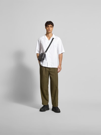 Diesel Freizeithemd mit Knopfleiste Weiss 1