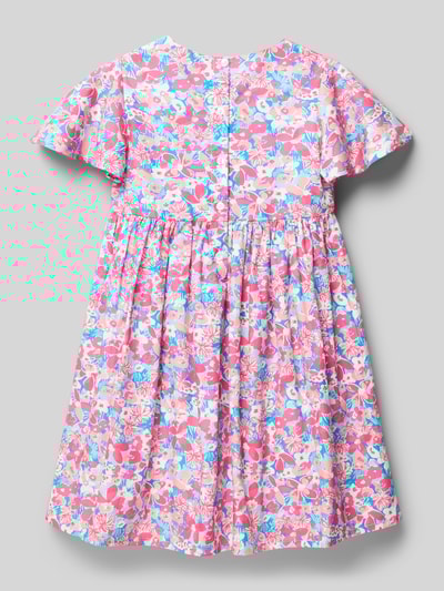 DANAMADE Jurk met strikdetail Felroze - 3