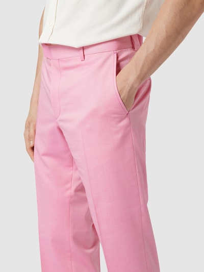 JOOP! Collection Stoffhose mit Bügelfalten Pink 3