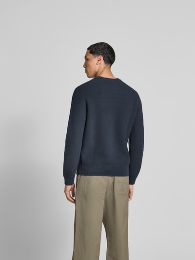 MAISON KITSUNÉ Pullover in Strick-Optik Dunkelgrau 5