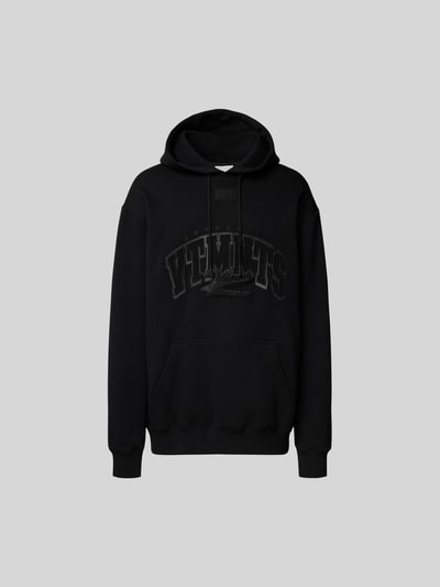 VTMNTS Hoodie mit Label-Stitching Black 2