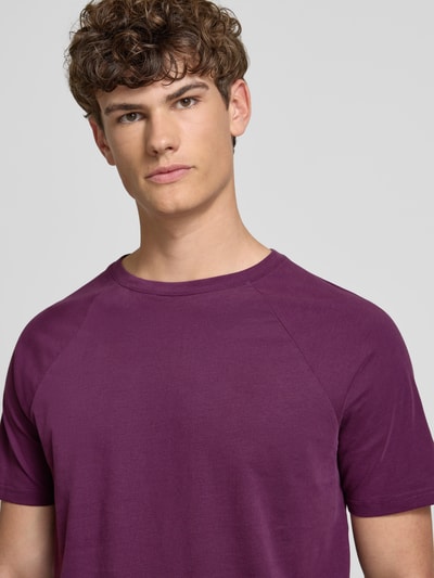 REVIEW T-shirt z okrągłym dekoltem Śliwkowy 3