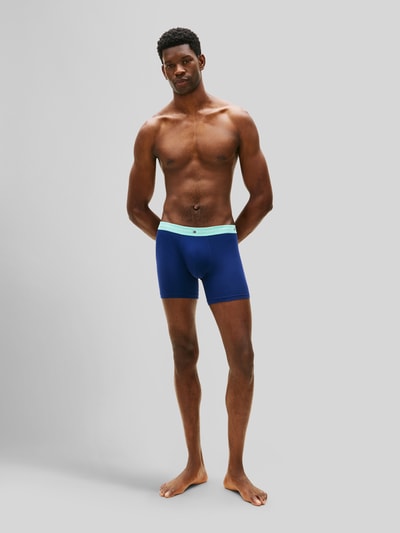Tommy Hilfiger obcisłe bokserki o kroju regular fit z mieszanki bawełny w zestawie 3 szt. Granatowy 1