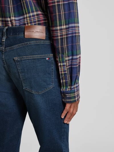 Tommy Hilfiger Straight fit jeans van katoenmix, model 'DENTON' Jeansblauw - 3