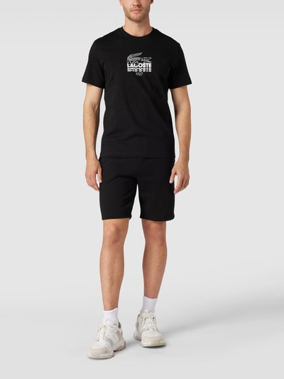 Lacoste Regular Fit Sweatshorts mit Logo Black 1