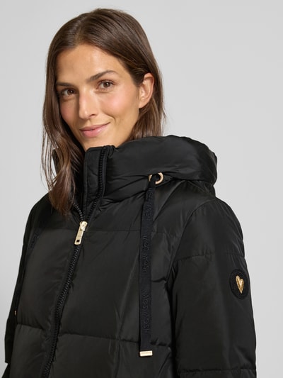 MOS MOSH Płaszcz puchowy z kapturem model ‘Nova’ Czarny 3