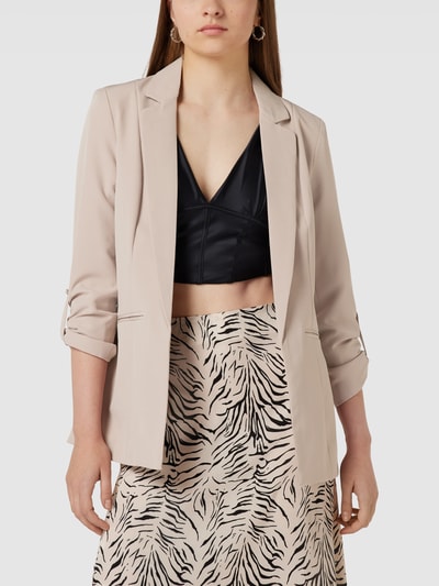 Only Blazer mit Paspeltaschen Sand 4