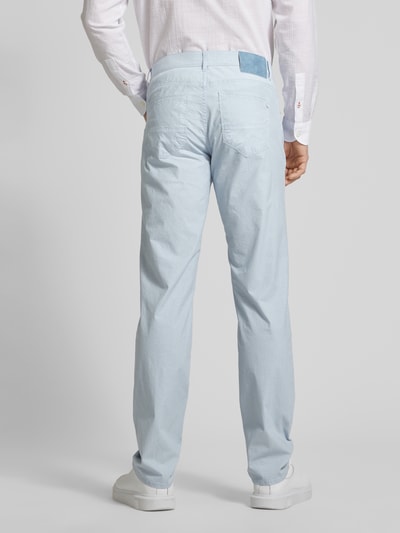 Brax Regular fit broek in 5-pocketmodel, model 'CADIZ' Lichtblauw - 5