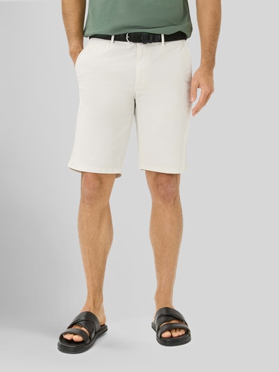 Brax Regular Fit Bermuda aus Baumwoll-Mix Kitt 4