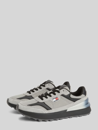 Tommy Jeans sneakers met logoprint Middengrijs - 1