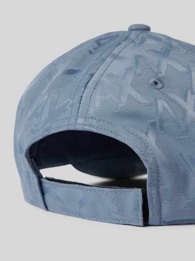 ARMANI EXCHANGE Basecap mit Logo-Muster Rauchblau 3