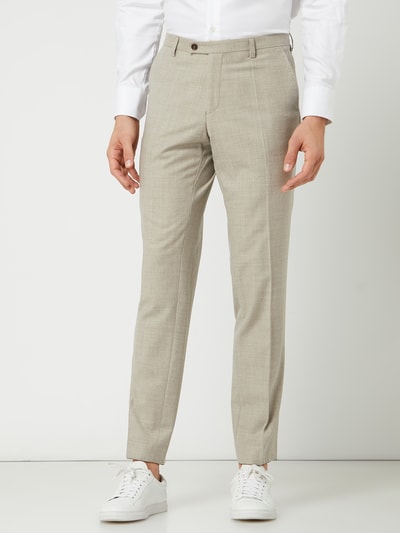 CG - Club of Gents Anzughose aus Schurwolle  Taupe 4