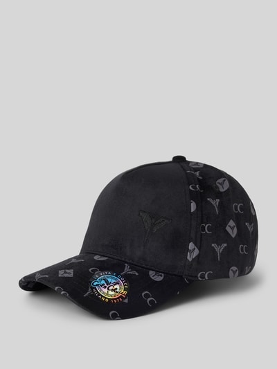 CARLO COLUCCI Basecap mit Label-Stitching Black 1