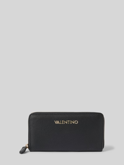 VALENTINO BAGS Portemonnaie mit Label-Applikation Modell 'BRIXTON' Black 1