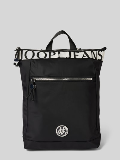 JOOP! Jeans Rucksack mit Label-Details Modell 'Elva' Black 2