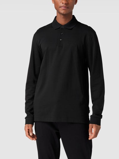 BOSS Poloshirt mit Label-Schriftzug Black 4