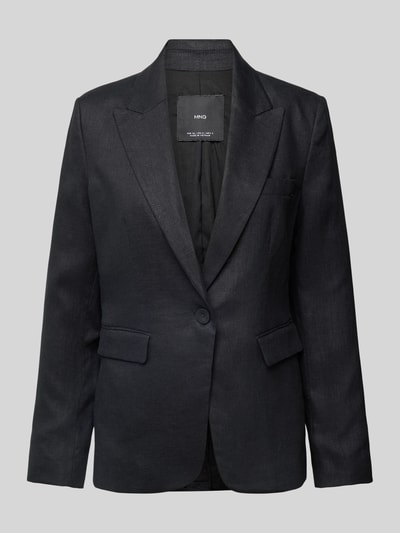 Mango Blazer mit Knopfverschluss Modell 'BORELI' Black 2