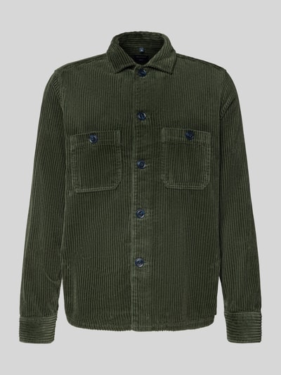 OLYMP Level Five Hemdjacke mit Knopfleiste Dunkelgruen 2