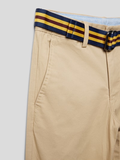 Polo Ralph Lauren Teens Stoffen broek met riem, model 'BEDFORD' Kaki - 2