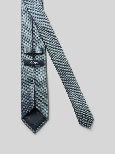 JOOP! Collection Stropdas van zijde in all-over look (8 cm) Smaragdgroen - 2