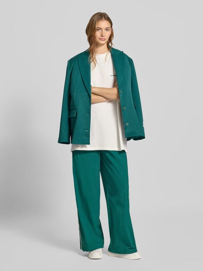 Karo Kauer Oversized T-shirt met labelprint Wit - 1