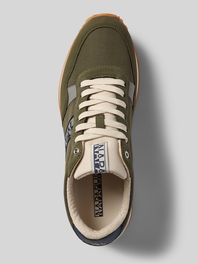 Napapijri Sneaker mit Schnürung und Label-Detail Oliv 3