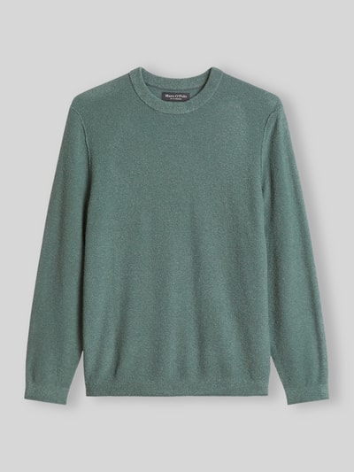 Marc O'Polo Sweter z mieszanki bawełny o miękkim, fakturowanym wyglądzie Trzcinowy 2