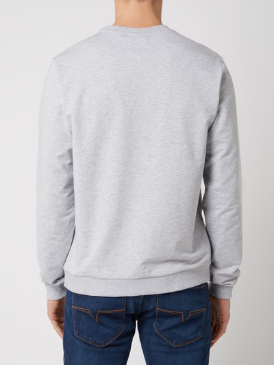 Lacoste Sweatshirt met labelprint Middengrijs - 5