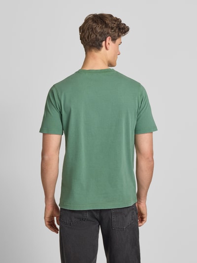 JACK & JONES Premium T-Shirt mit Label-Print Modell 'FELIX' Lind 5