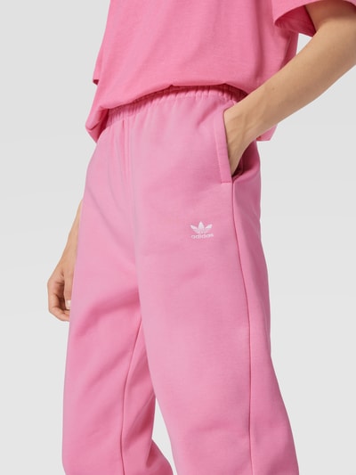 adidas Originals Sweatpants met labelstitching Felroze - 3