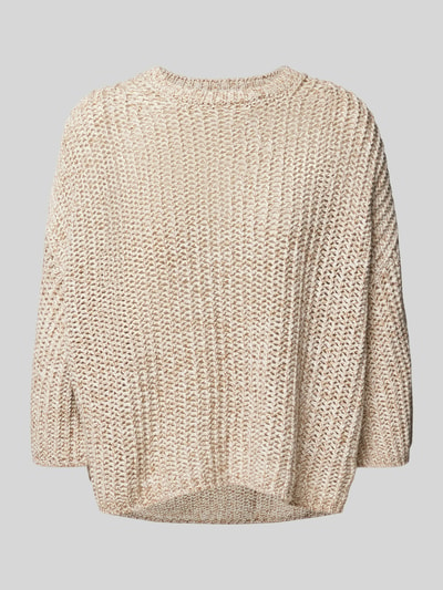 Drykorn Strickpullover mit 3/4-Arm Modell 'NILAY' Beige 2