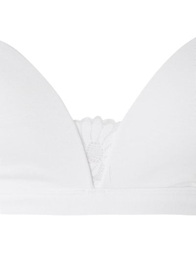 Skiny Soft-BH mit floraler Spitze  Weiss 3