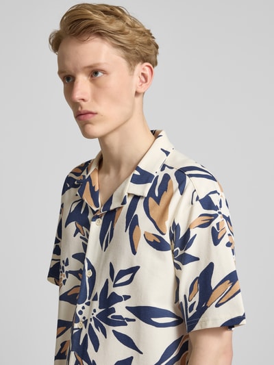Only & Sons Freizeithemd mit Reverskragen Modell 'PIERO' Offwhite 3