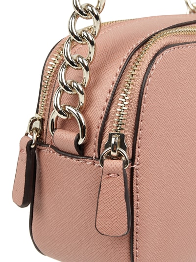 Guess Crossbody Bag mit Saffiano-Struktur Altrosa 5